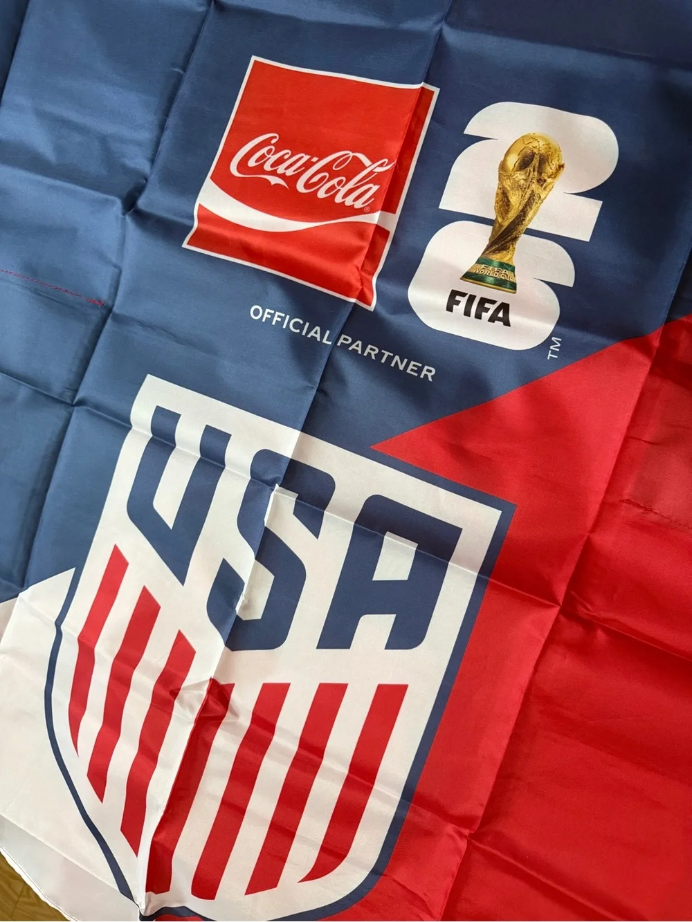 FIFA World Cup 2026 Coca-Cola x USA Team Flag Cape